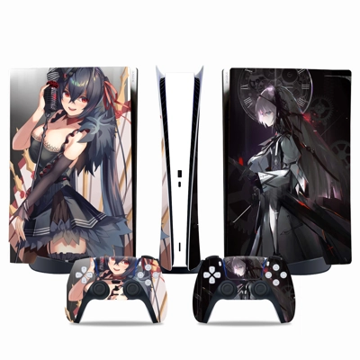 Kurumi Tokisaki decal skin for PS5 Digital Console and two.. Kurumi Tokisaki decal skin for PS5 Digital Console and two..