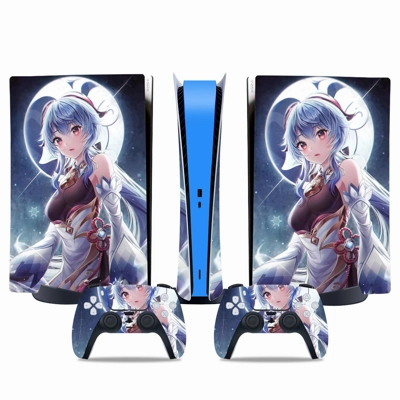 Ganyu Genshin Impact decal skin for PS5 Digital Console an.. Ganyu Genshin Impact decal skin for PS5 Digital Console an..