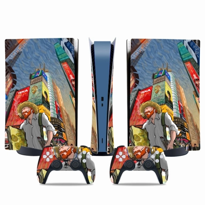 Teka decal skin for PS5 Digital Console and two Controllers