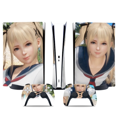 Marie Rose decal skin for PS5 Digital Console and two Cont.. Marie Rose decal skin for PS5 Digital Console and two Cont..