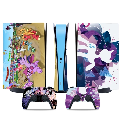 Fun Race decal skin for PS5 Digital Console and two Contro.. Fun Race decal skin for PS5 Digital Console and two Contro..