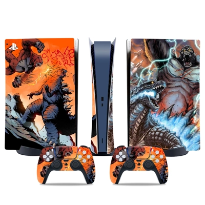 Godzilla vs Kong decal skin for PS5 Digital Console and tw.. Godzilla vs Kong decal skin for PS5 Digital Console and tw..