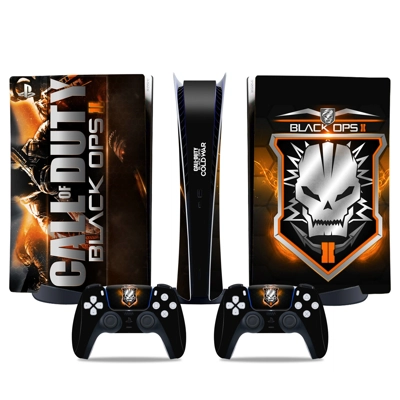 COD Black ops 2 decal skin for PS5 Digital Console and two Controllers