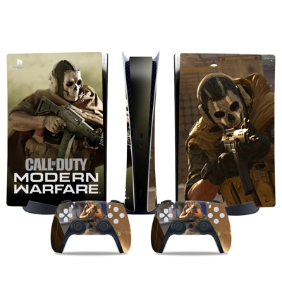 Modern Warfare decal skin for PS5 Digital Console and two .. Modern Warfare decal skin for PS5 Digital Console and two ..