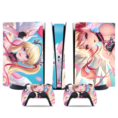 Overwatch decal skin for PS5 Digital Console and two Contr.. Overwatch decal skin for PS5 Digital Console and two Contr..