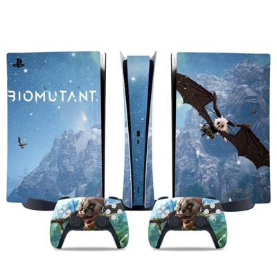 Biomutant decal skin for PS5 Digital Console and two Contr.. Biomutant decal skin for PS5 Digital Console and two Contr..