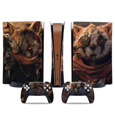 Biomutant decal skin for PS5 Digital Console and two Contr.. Biomutant decal skin for PS5 Digital Console and two Contr..