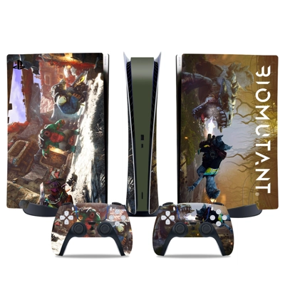Biomutant decal skin for PS5 Digital Console and two Contr.. Biomutant decal skin for PS5 Digital Console and two Contr..