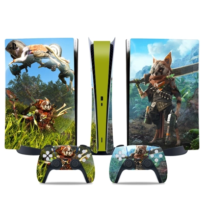 Biomutant decal skin for PS5 Digital Console and two Contr.. Biomutant decal skin for PS5 Digital Console and two Contr..