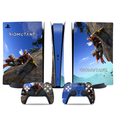 Biomutant decal skin for PS5 Digital Console and two Contr.. Biomutant decal skin for PS5 Digital Console and two Contr..
