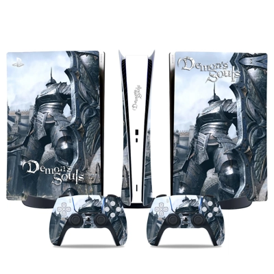 Demons Souls decal skin for PS5 Digital Console and two Controllers