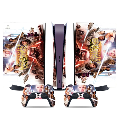 Star Wars decal skin for PS5 Digital Console and two Controllers