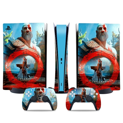 God of War Kratos decal skin for PS5 Digital Console and t.. God of War Kratos decal skin for PS5 Digital Console and t..