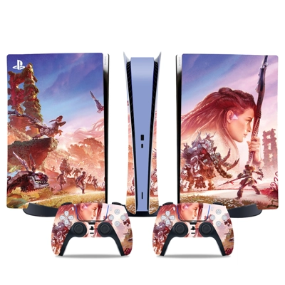 The Frozen Wilds decal skin for PS5 Digital Console and two Controllers