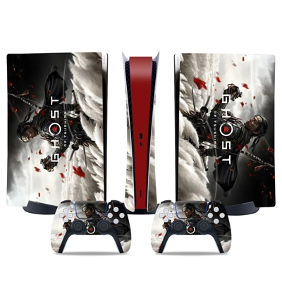 Ghost of Tsushima decal skin for PS5 Digital Console and t..