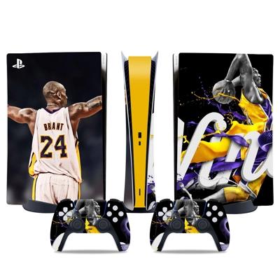 Brant 24 decal skin for PS5 Digital Console and two Controllers