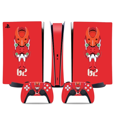 Neon Genesis Evangelion decal skin for PS5 Digital Console.. Neon Genesis Evangelion decal skin for PS5 Digital Console..