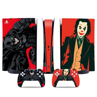 Batman VS Joker decal skin for PS5 Digital Console and two.. Batman VS Joker decal skin for PS5 Digital Console and two..