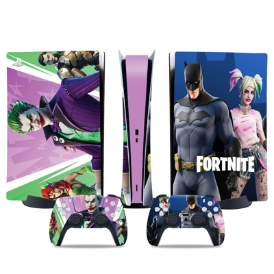Joker Fortnite decal skin for PS5 Digital Console and two .. Joker Fortnite decal skin for PS5 Digital Console and two ..