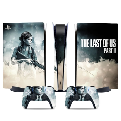 The Last of us decal skin for PS5 Digital Console and two .. The Last of us decal skin for PS5 Digital Console and two ..