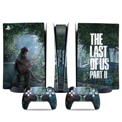 The Last of us decal skin for PS5 Digital Console and two .. The Last of us decal skin for PS5 Digital Console and two ..