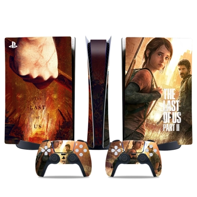 The Last of us decal skin for PS5 Digital Console and two .. The Last of us decal skin for PS5 Digital Console and two ..