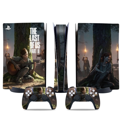 The Last of us decal skin for PS5 Digital Console and two .. The Last of us decal skin for PS5 Digital Console and two ..