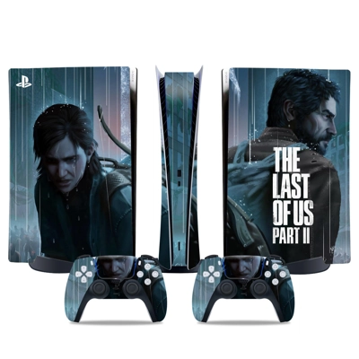 The Last of us decal skin for PS5 Digital Console and two .. The Last of us decal skin for PS5 Digital Console and two ..