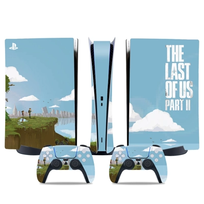 The Last of us decal skin for PS5 Digital Console and two .. The Last of us decal skin for PS5 Digital Console and two ..