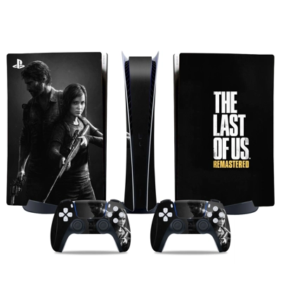 The Last of us decal skin for PS5 Digital Console and two .. The Last of us decal skin for PS5 Digital Console and two ..