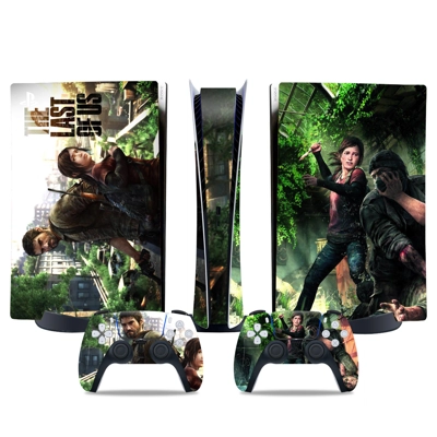 The Last of us decal skin for PS5 Digital Console and two .. The Last of us decal skin for PS5 Digital Console and two ..