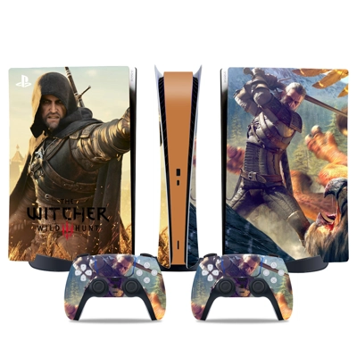 The Witcher Wild Hunt decal skin for PS5 Digital Console a.. The Witcher Wild Hunt decal skin for PS5 Digital Console a..