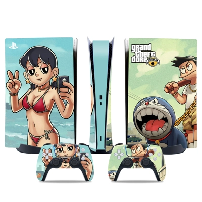 Grand Theft Dora decal skin for PS5 Digital Console and tw.. Grand Theft Dora decal skin for PS5 Digital Console and tw..