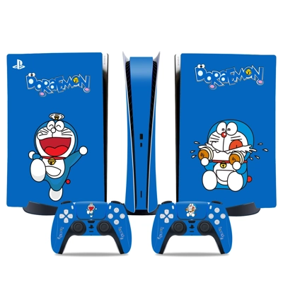 Doraemon decal skin for PS5 Digital Console and two Contro.. Doraemon decal skin for PS5 Digital Console and two Contro..