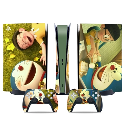 Doraemon decal skin for PS5 Digital Console and two Contro.. Doraemon decal skin for PS5 Digital Console and two Contro..