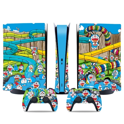 Doraemon decal skin for PS5 Digital Console and two Contro.. Doraemon decal skin for PS5 Digital Console and two Contro..
