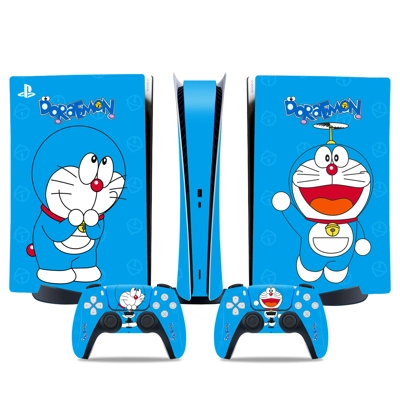 Doraemon decal skin for PS5 Digital Console and two Contro.. Doraemon decal skin for PS5 Digital Console and two Contro..