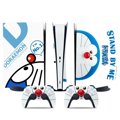 Doraemon decal skin for PS5 Digital Console and two Contro.. Doraemon decal skin for PS5 Digital Console and two Contro..