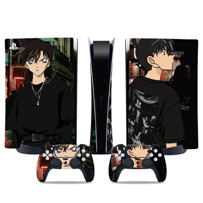 Jimmy Kudo decal skin for PS5 Digital Console and two Cont.. Jimmy Kudo decal skin for PS5 Digital Console and two Cont..
