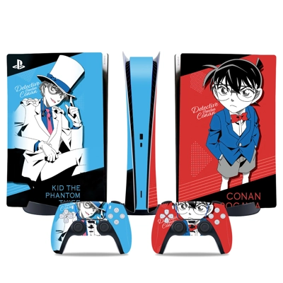 Jimmy Kudo decal skin for PS5 Digital Console and two Cont.. Jimmy Kudo decal skin for PS5 Digital Console and two Cont..
