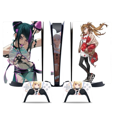 Filva decal skin for PS5 Digital Console and two Controllers Filva decal skin for PS5 Digital Console and two Controllers