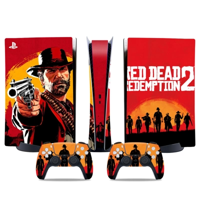 Red Dead Redemption 2 decal skin for PS5 Digital Console a.. Red Dead Redemption 2 decal skin for PS5 Digital Console a..