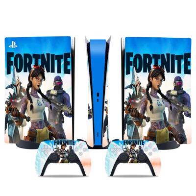 Fortnite decal skin for PS5 Digital Console and two Contro.. Fortnite decal skin for PS5 Digital Console and two Contro..