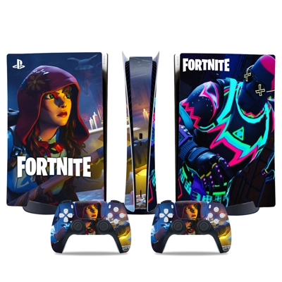 Fortnite decal skin for PS5 Digital Console and two Contro.. Fortnite decal skin for PS5 Digital Console and two Contro..