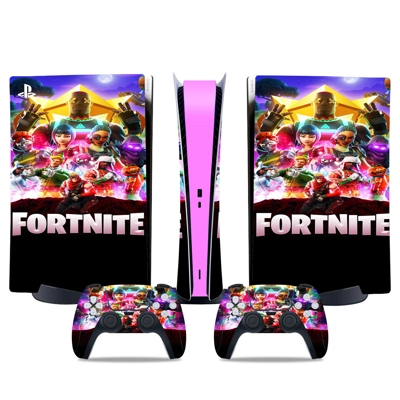 Fortnite decal skin for PS5 Digital Console and two Contro.. Fortnite decal skin for PS5 Digital Console and two Contro..