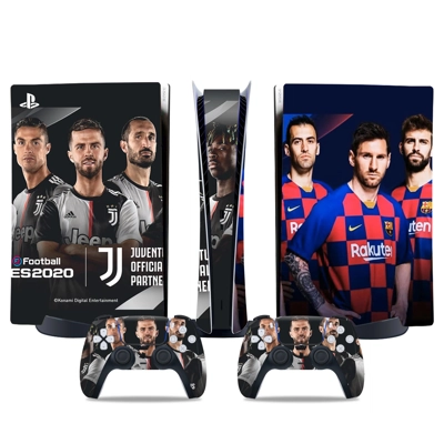 Messi decal skin for PS5 Digital Console and two Controllers Messi decal skin for PS5 Digital Console and two Controllers