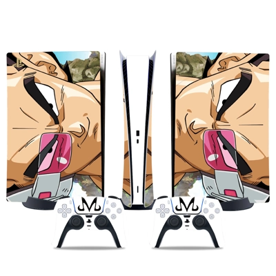 Naruto decal skin for PS5 Digital Console and two Controll.. Naruto decal skin for PS5 Digital Console and two Controll..