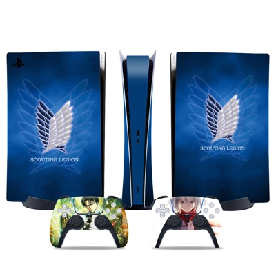 Scouting Legion decal skin for PS5 Digital Console and two.. Scouting Legion decal skin for PS5 Digital Console and two..