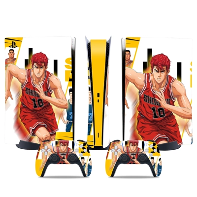Sakuragi Hanamichi decal skin for PS5 Digital Console and .. Sakuragi Hanamichi decal skin for PS5 Digital Console and ..