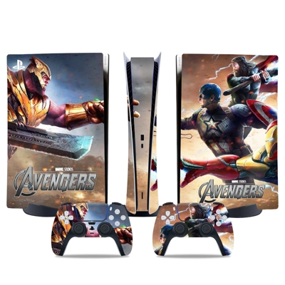 Avengers decal skin for PS5 Digital Console and two Contro.. Avengers decal skin for PS5 Digital Console and two Contro..
